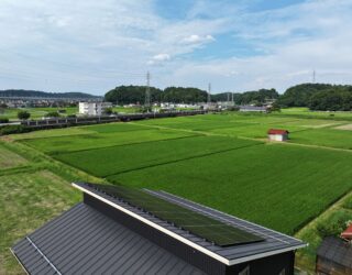 石川県加賀市　Y様邸　ソーラーパネル15枚